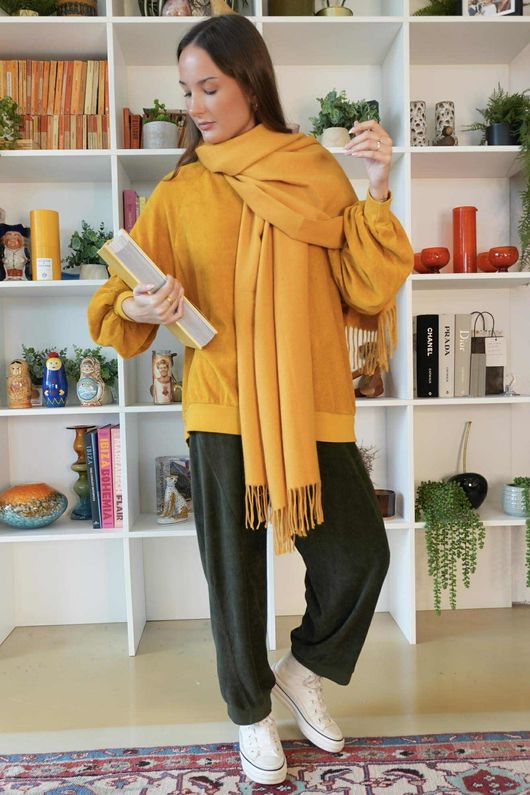 Terry B Classic Sweatshirt Dijon